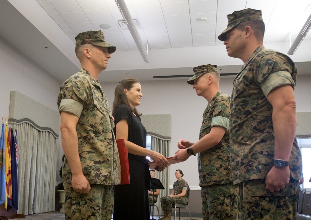 Headquarters and Headquarters Squadron Change of Command