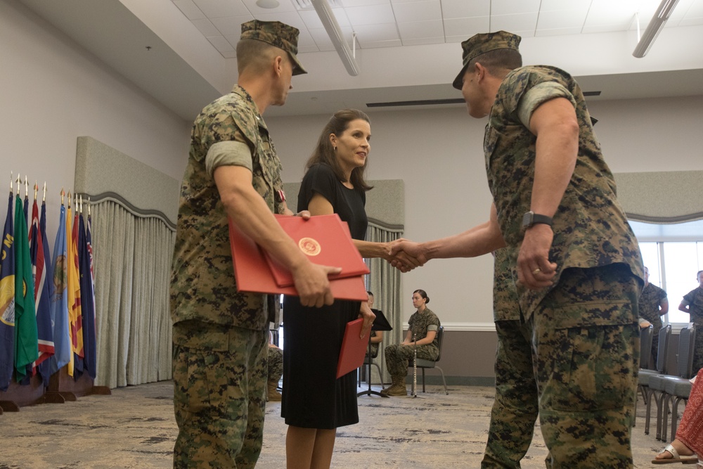 Headquarters and Headquarters Squadron Change of Command