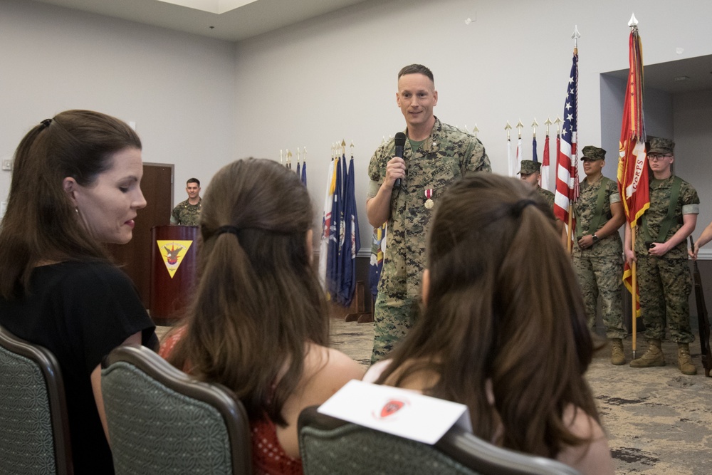 Headquarters and Headquarters Squadron Change of Command