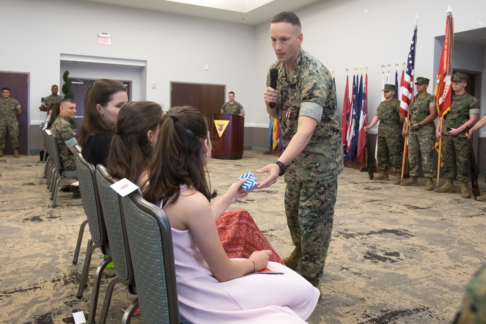 Headquarters and Headquarters Squadron Change of Command