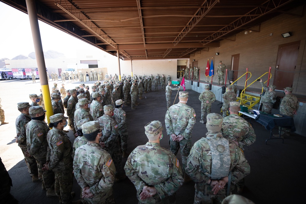 Arizona Guard's 3666th SMC Deploys to Middle-East