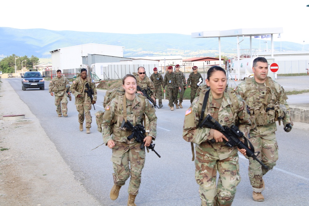 NATO partners participate in Booting of the Colours