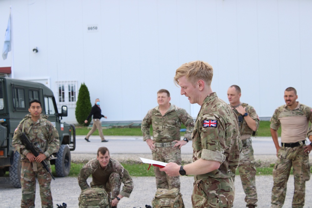 NATO partners participate in Booting of the Colours