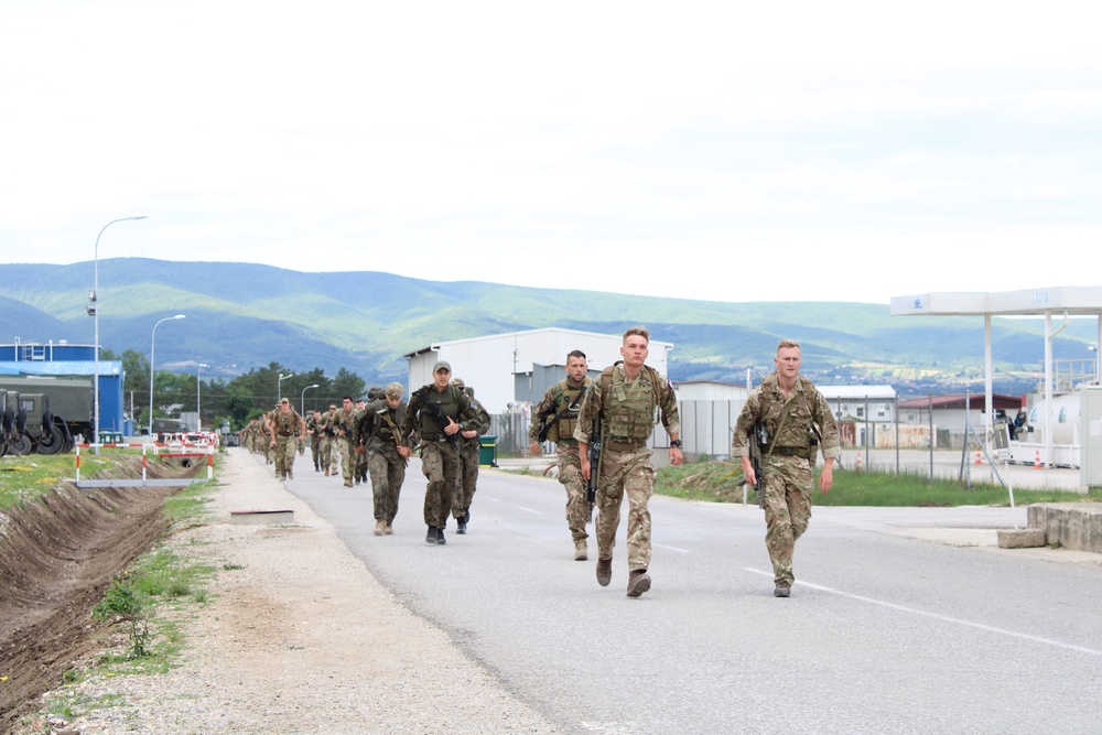 NATO partners participate in Booting of the Colours