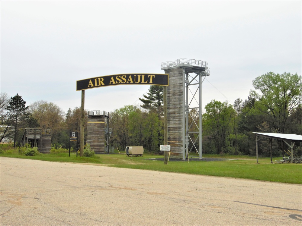 Fort McCoy's Rappel Tower Training Area