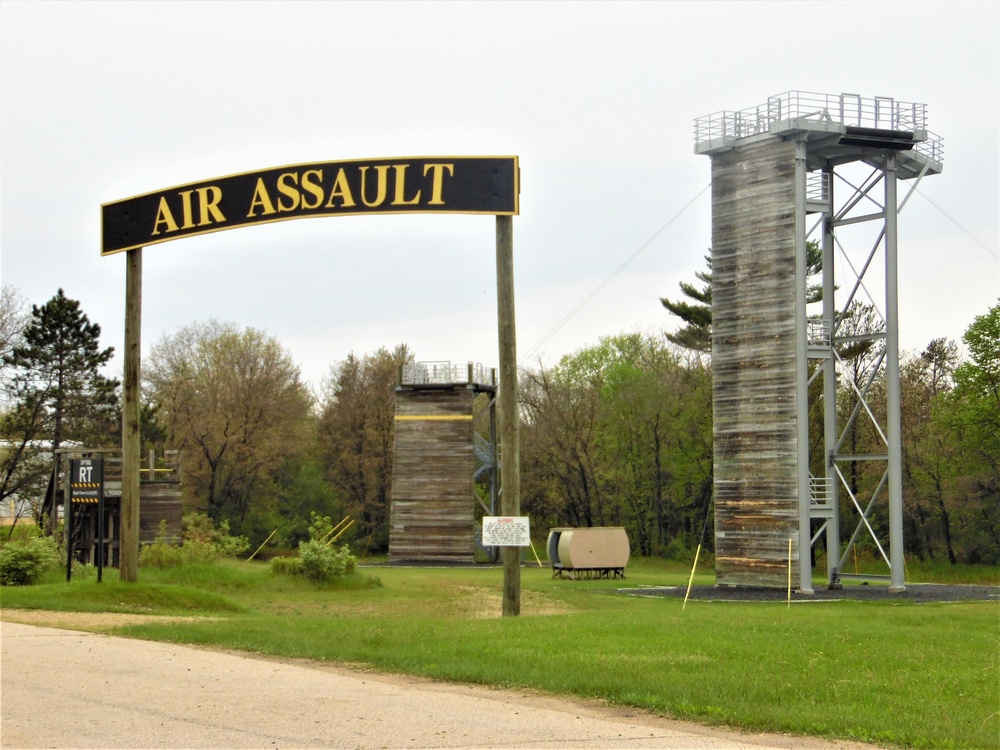 Fort McCoy's Rappel Tower Training Area