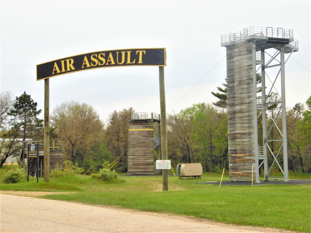 Fort McCoy's Rappel Tower Training Area