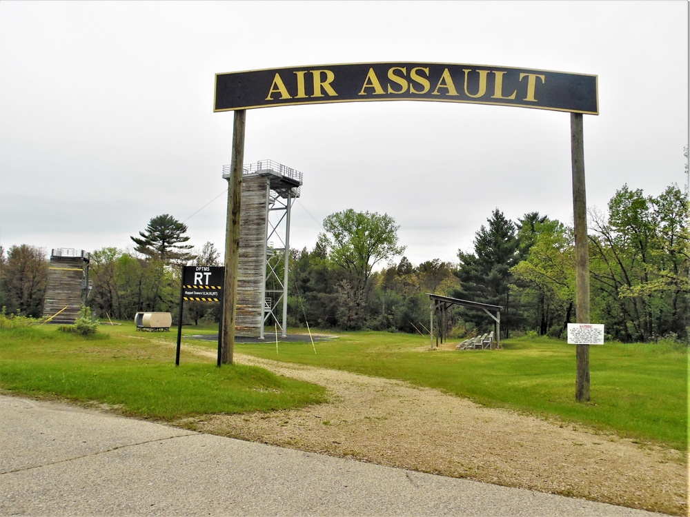 Fort McCoy's Rappel Tower Training Area