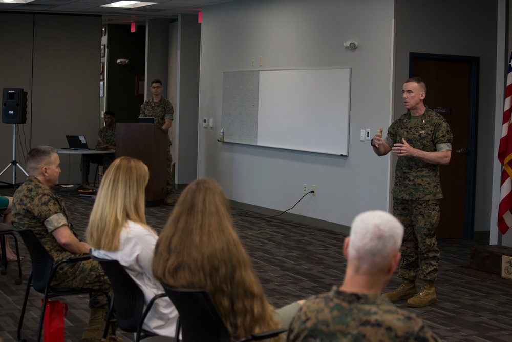 Col. Jordan D. Walzer and Col. Brian E. Russell Change of Command