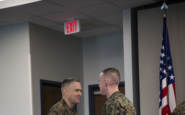 Col. Jordan D. Walzer and Col. Brian E. Russell Change of Command