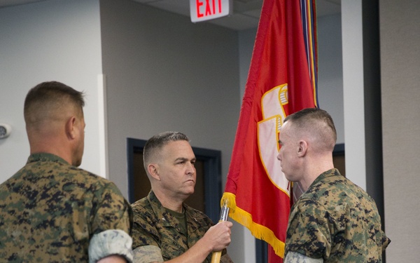 Col. Jordan D. Walzer and Col. Brian E. Russell Change of Command