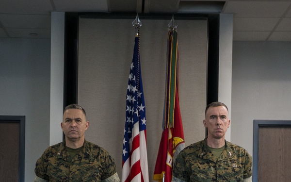 Col. Jordan D. Walzer and Col. Brian E. Russell Change of Command