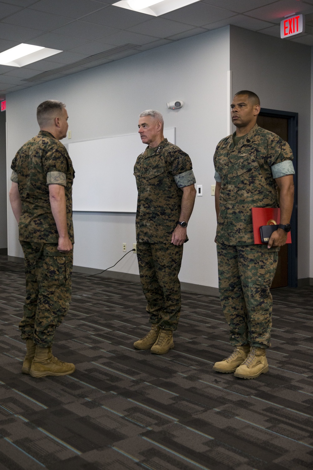 Col. Jordan D. Walzer and Col. Brian E. Russell Change of Command