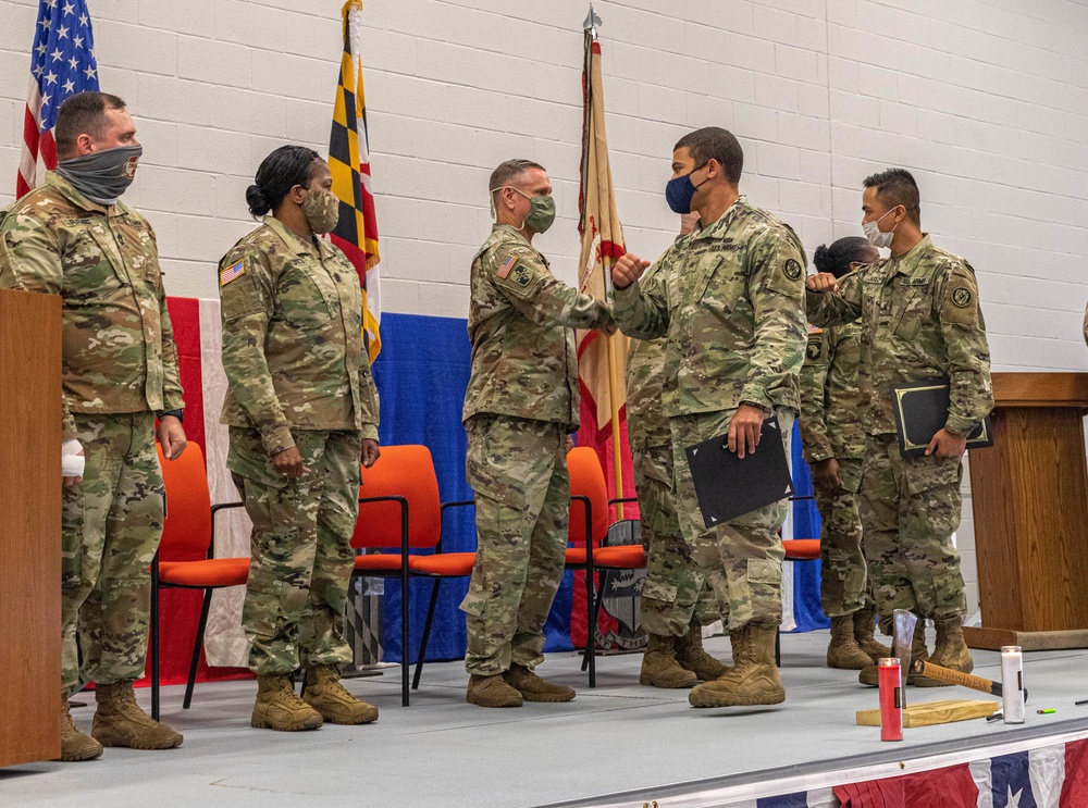 1297th CSSB NCO Induction Ceremony