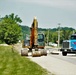 Road Paving Work at Fort McCoy