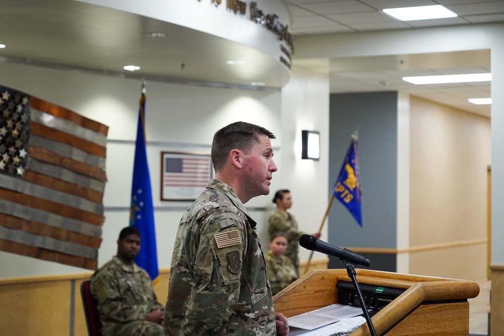 319th Comptroller Squadron Change of Command