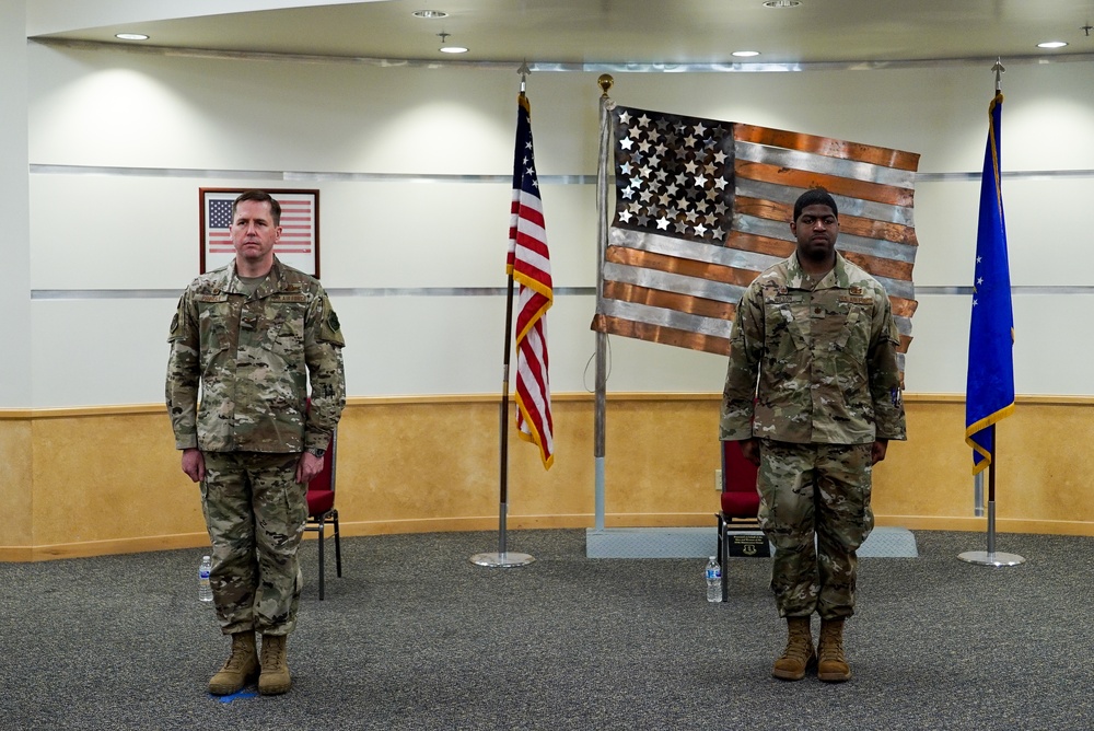 319th Comptroller Squadron Change of Command