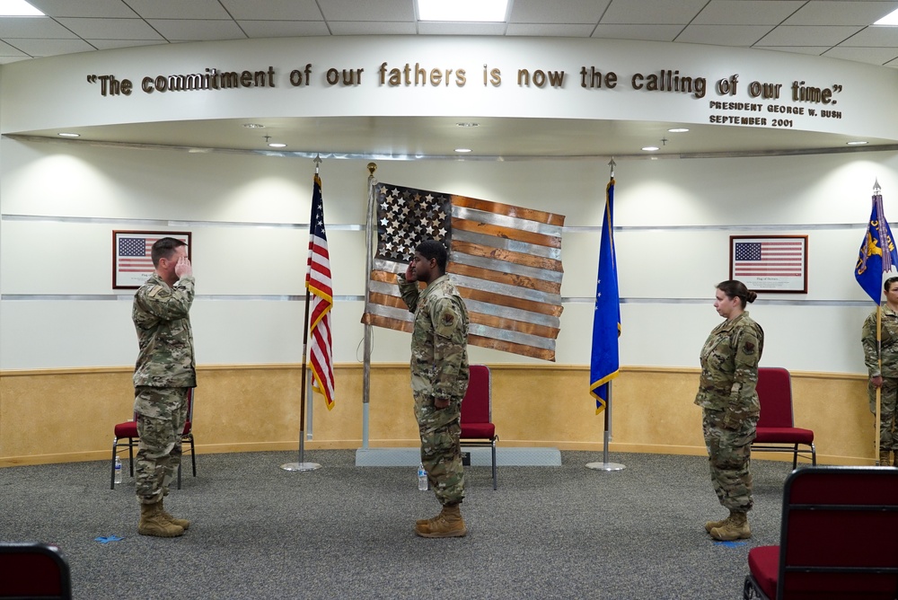 319th Comptroller Squadron Change of Command