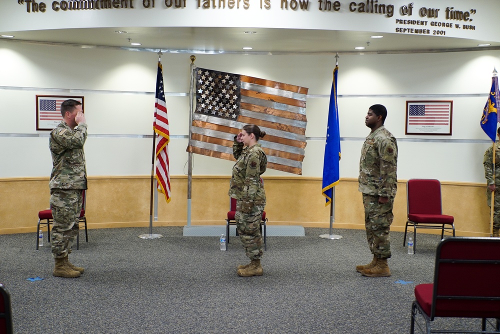 319th Comptroller Squadron Change of Command