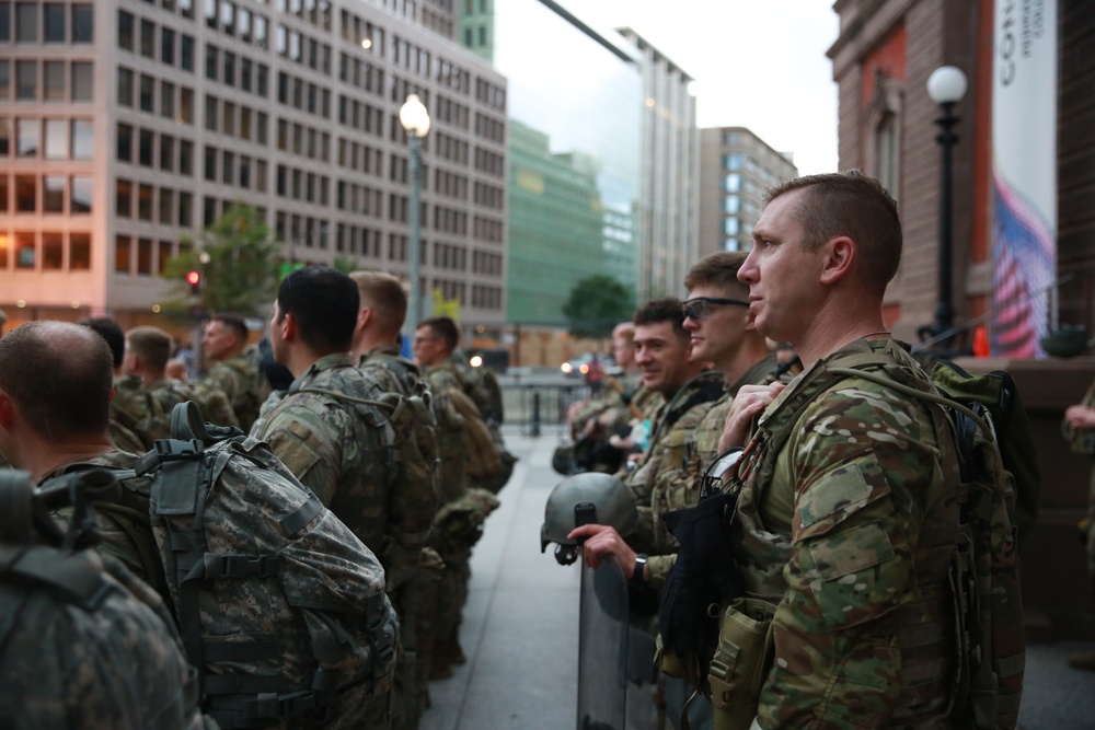 Soldiers Assist Law Enforcment