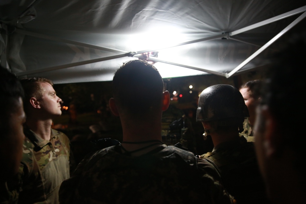 Soldiers Assist Law Enforcment