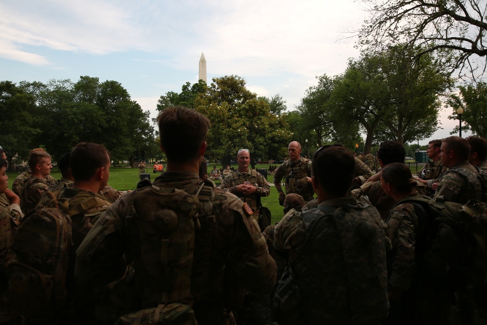 Soldiers Assist Law Enforcment