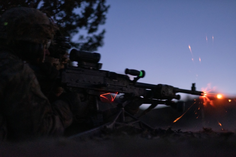 1SBCT Operation Ray Flash, 4-9 IN company live fire