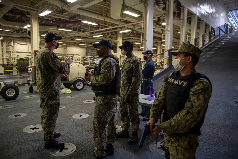 USS America conducts security exercise June 16, 2020