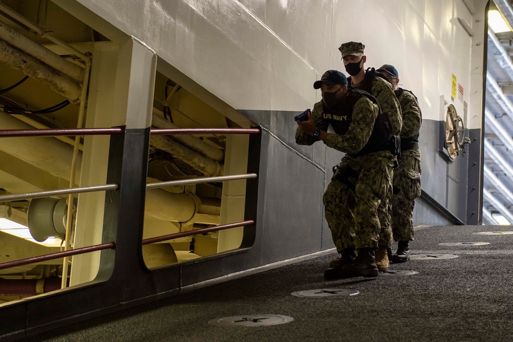 USS America conducts security exercise June 16, 2020