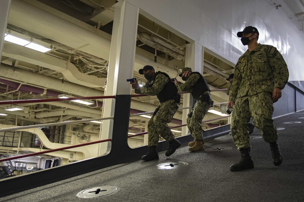 USS America conducts security exercise June 16, 2020