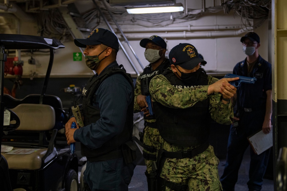 USS America conducts security exercise June 16, 2020