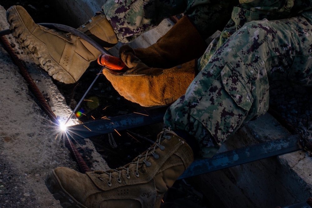 Steelworker Photo Story at PWD Sigonella