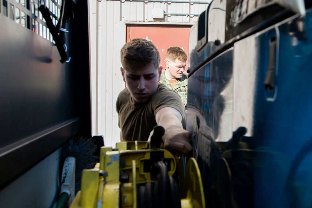 Steelworker Photo Story at PWD Sigonella