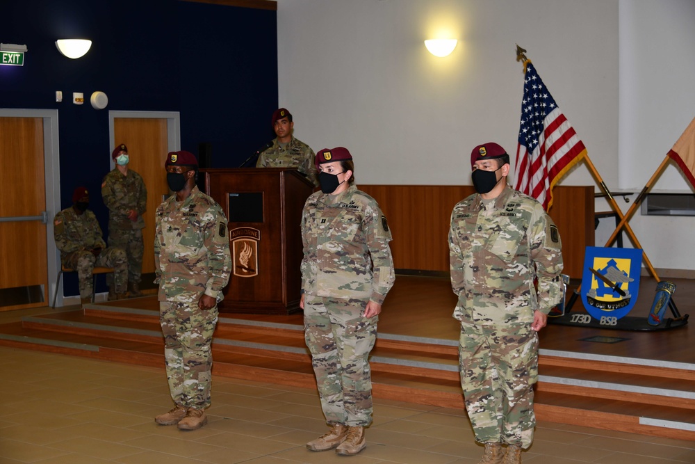 173rd Brigade Support Battalion Change of Responsibility Ceremony, June 16, 2020