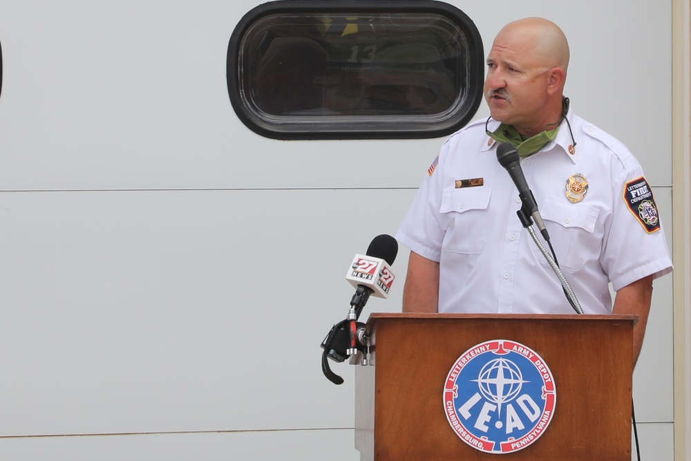 Letterkenny Fire Department Housing Ceremony