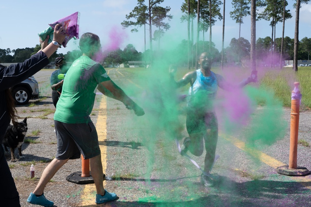 IWTC Corry Station Hosts Color Run