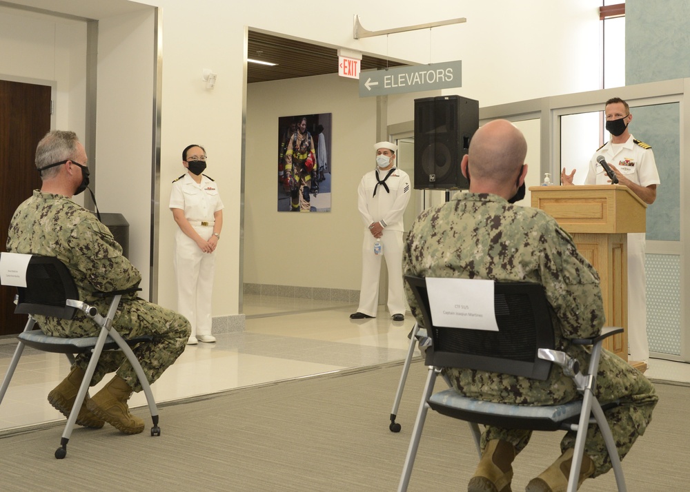 Naval Medical Readiness and Training Unit Bahrain Health Clinic Ribbon Cutting Ceremony