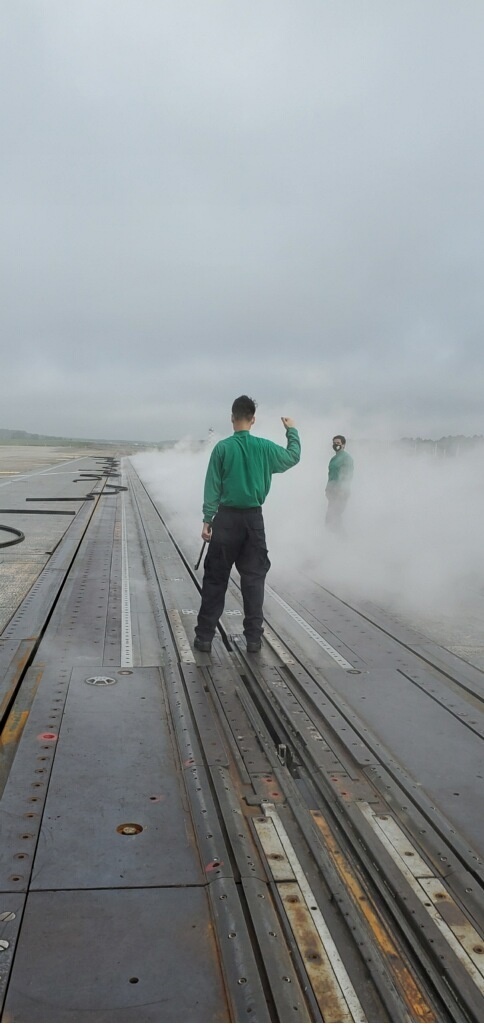 NAWCAD LKE tests improved grease for Steam Catapults