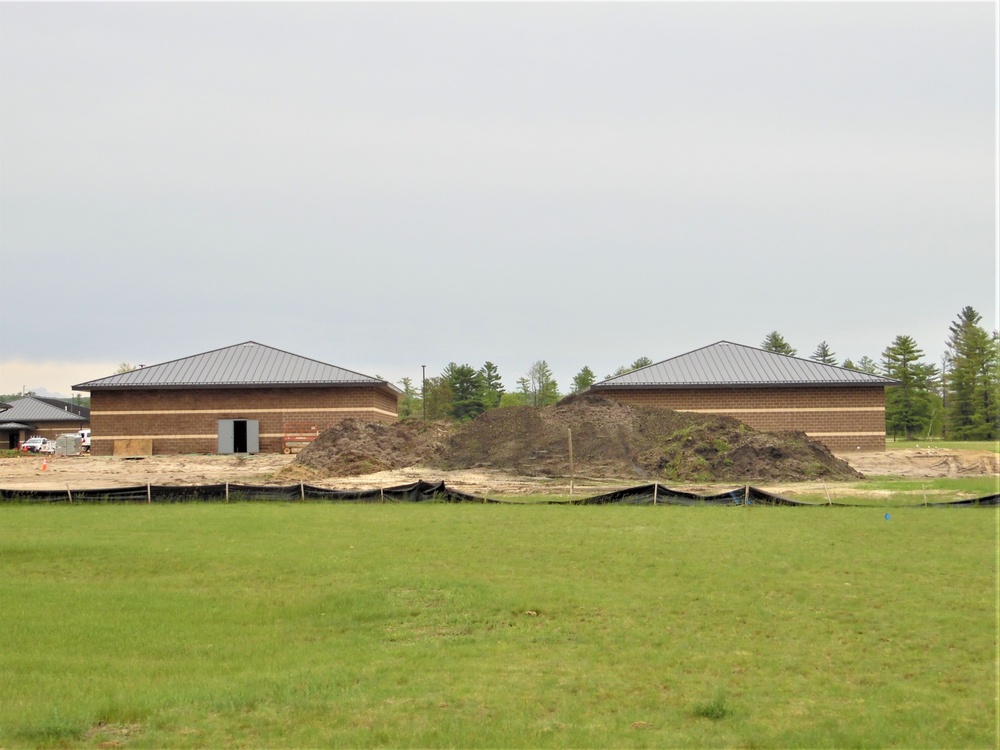 Construction on new simulations training buildings continue at Fort McCoy