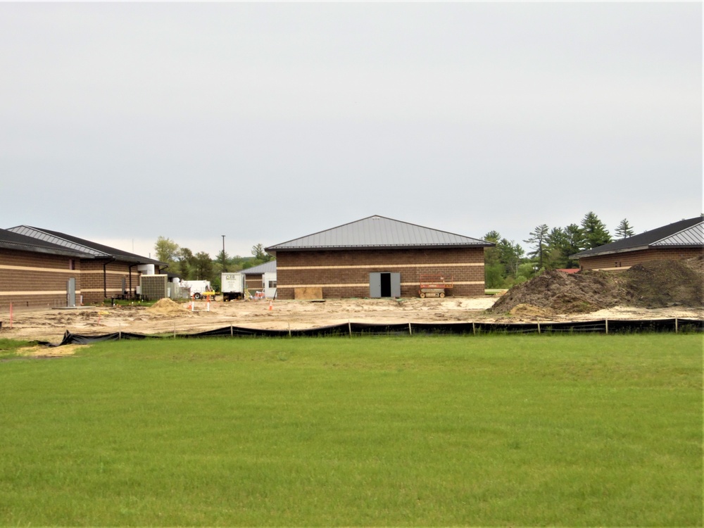 Construction on new simulations training buildings continue at Fort McCoy