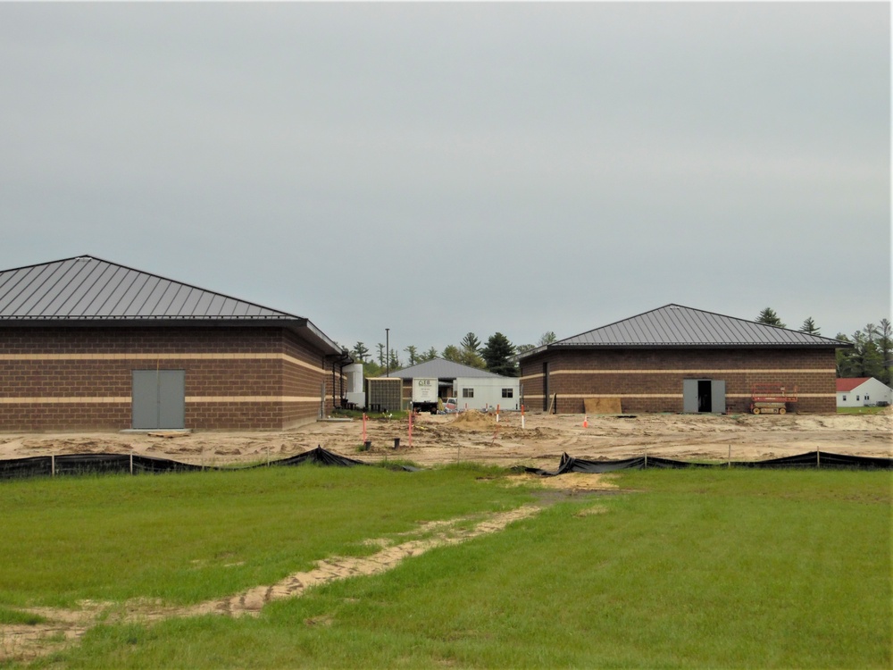 Construction on new simulations training buildings continue at Fort McCoy