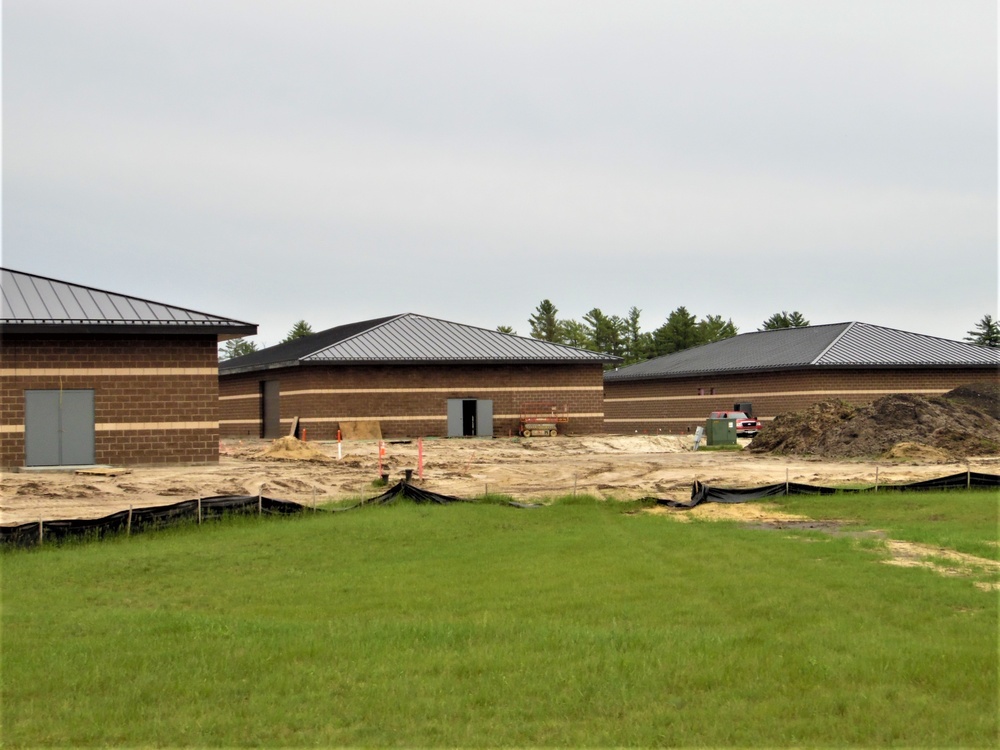 Construction on new simulations training buildings continue at Fort McCoy