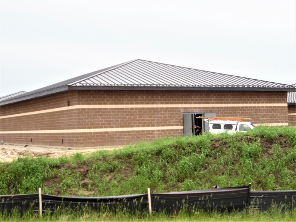 Construction on new simulations training buildings continue at Fort McCoy