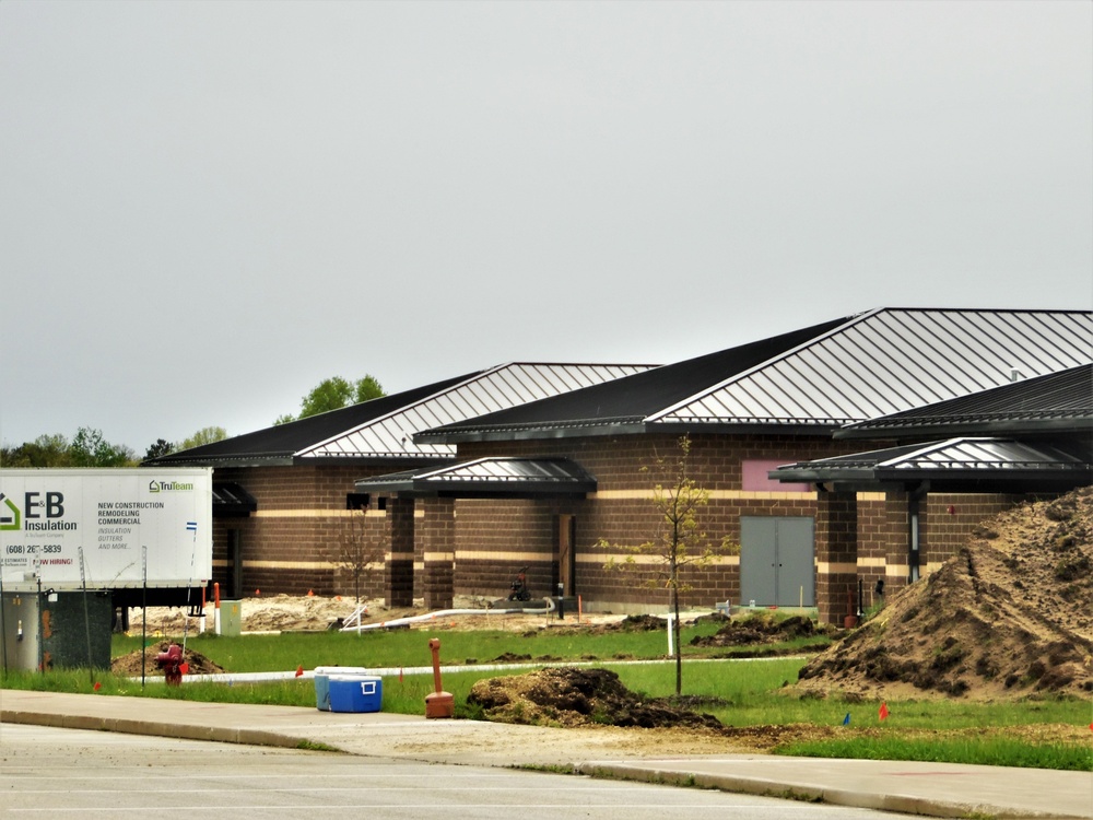 Construction on new simulations training buildings continue at Fort McCoy