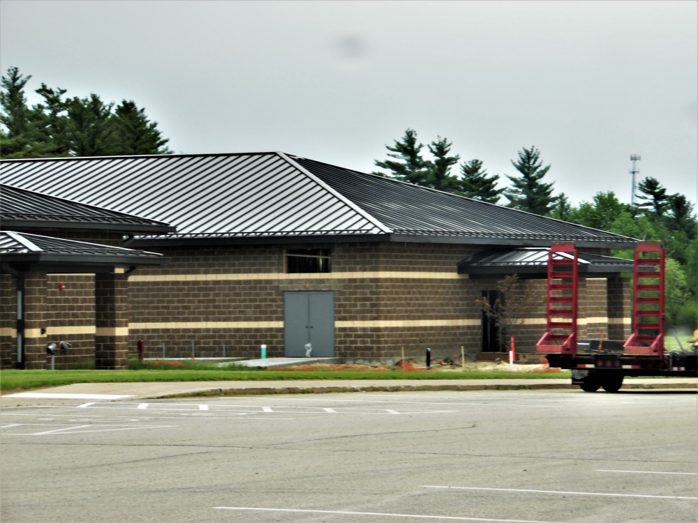 Construction on new simulations training buildings continue at Fort McCoy
