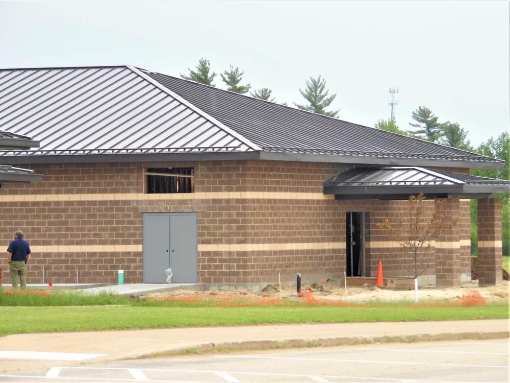 Construction on new simulations training buildings continue at Fort McCoy