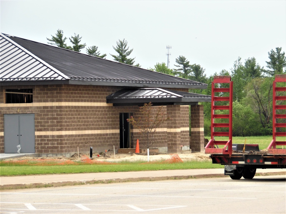Construction on new simulations training buildings continue at Fort McCoy