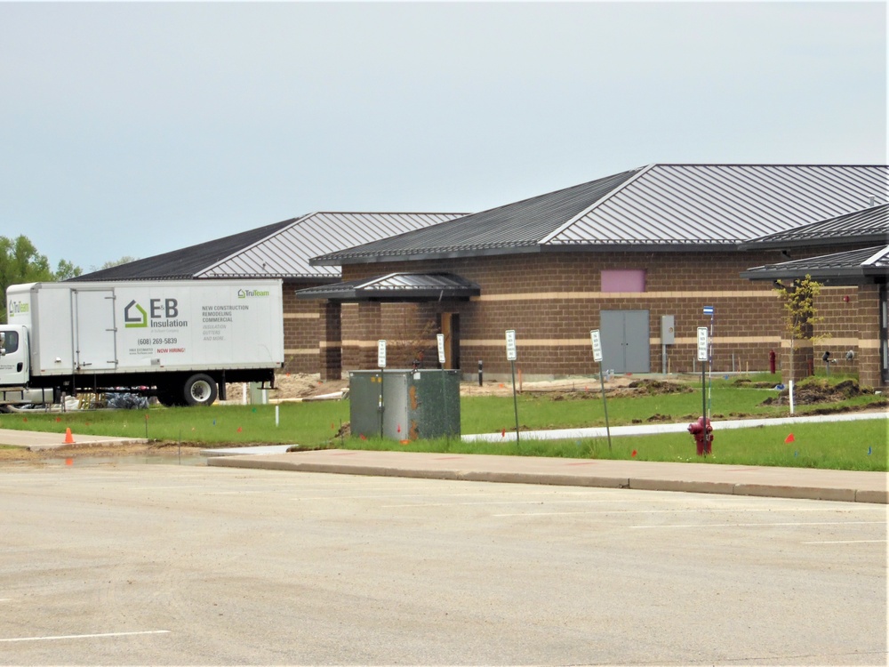 Construction on new simulations training buildings continue at Fort McCoy