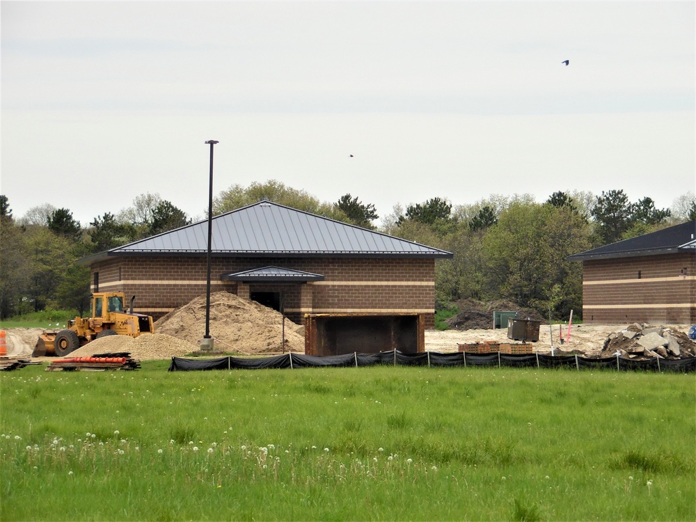 Construction on new simulations training buildings continue at Fort McCoy