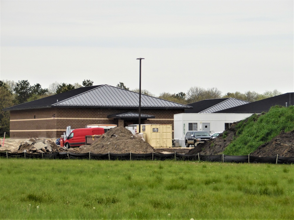 Construction on new simulations training buildings continue at Fort McCoy